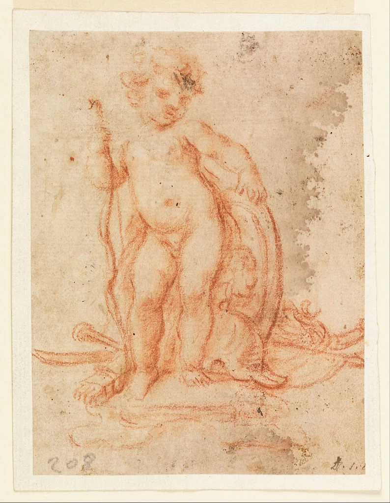Disegno per Cupido e Trofeo d'Armi - Cooper Hewitt, Smithsonian Design Museum, New York